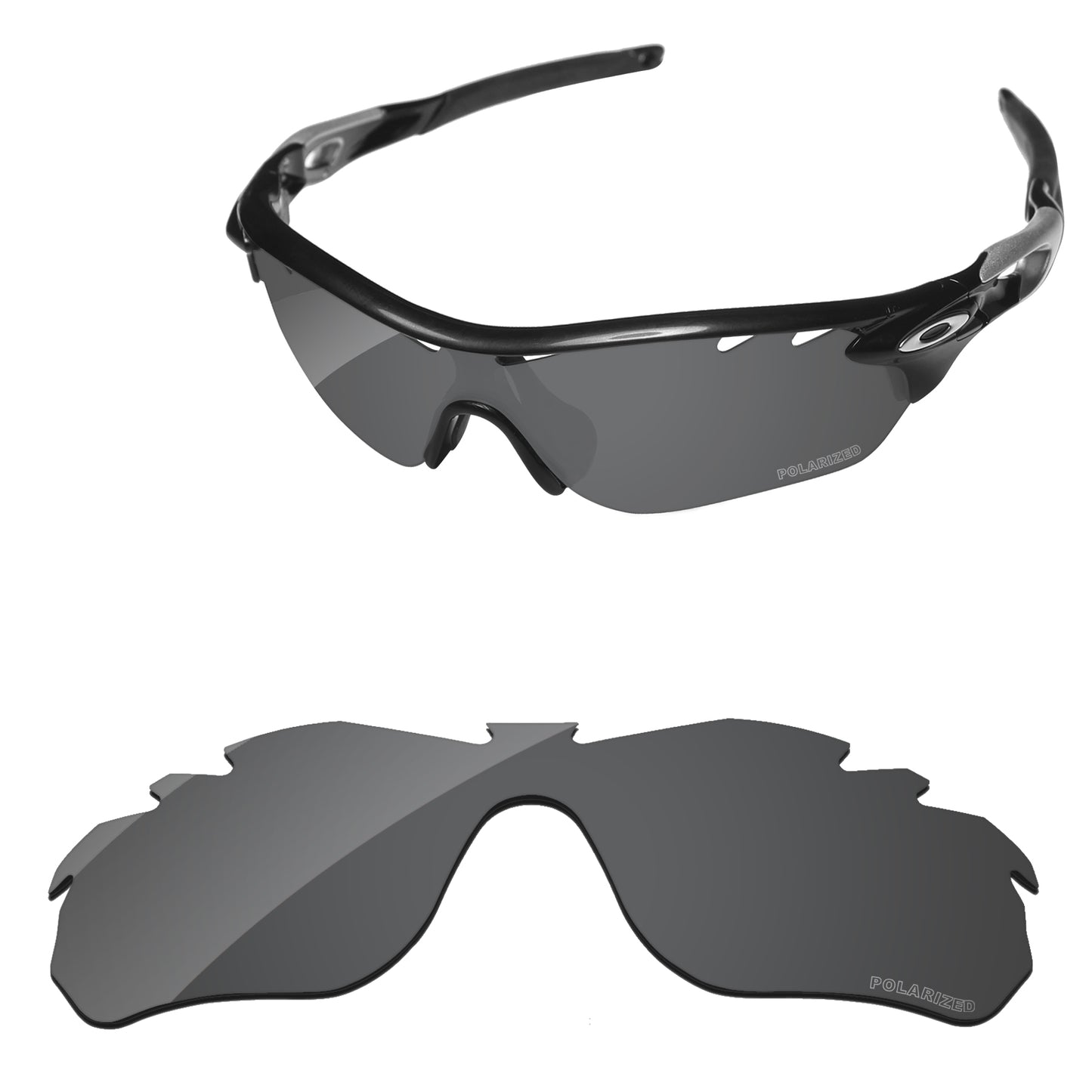 Replacement Lenses for Oakley RadarLock Edge Vented Asian Fit