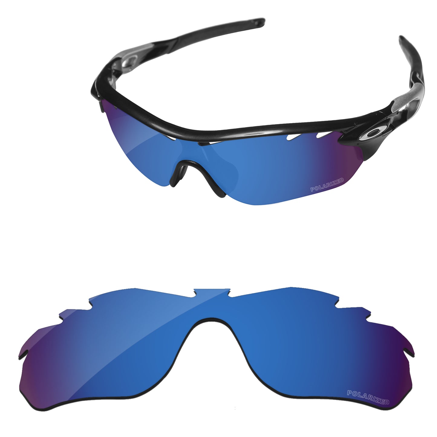 Replacement Lenses for Oakley RadarLock Edge Vented Asian Fit