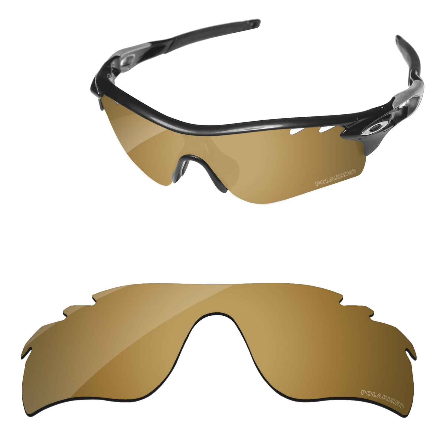 Replacement Lenses for Oakley RadarLock Path Vented Asian Fit