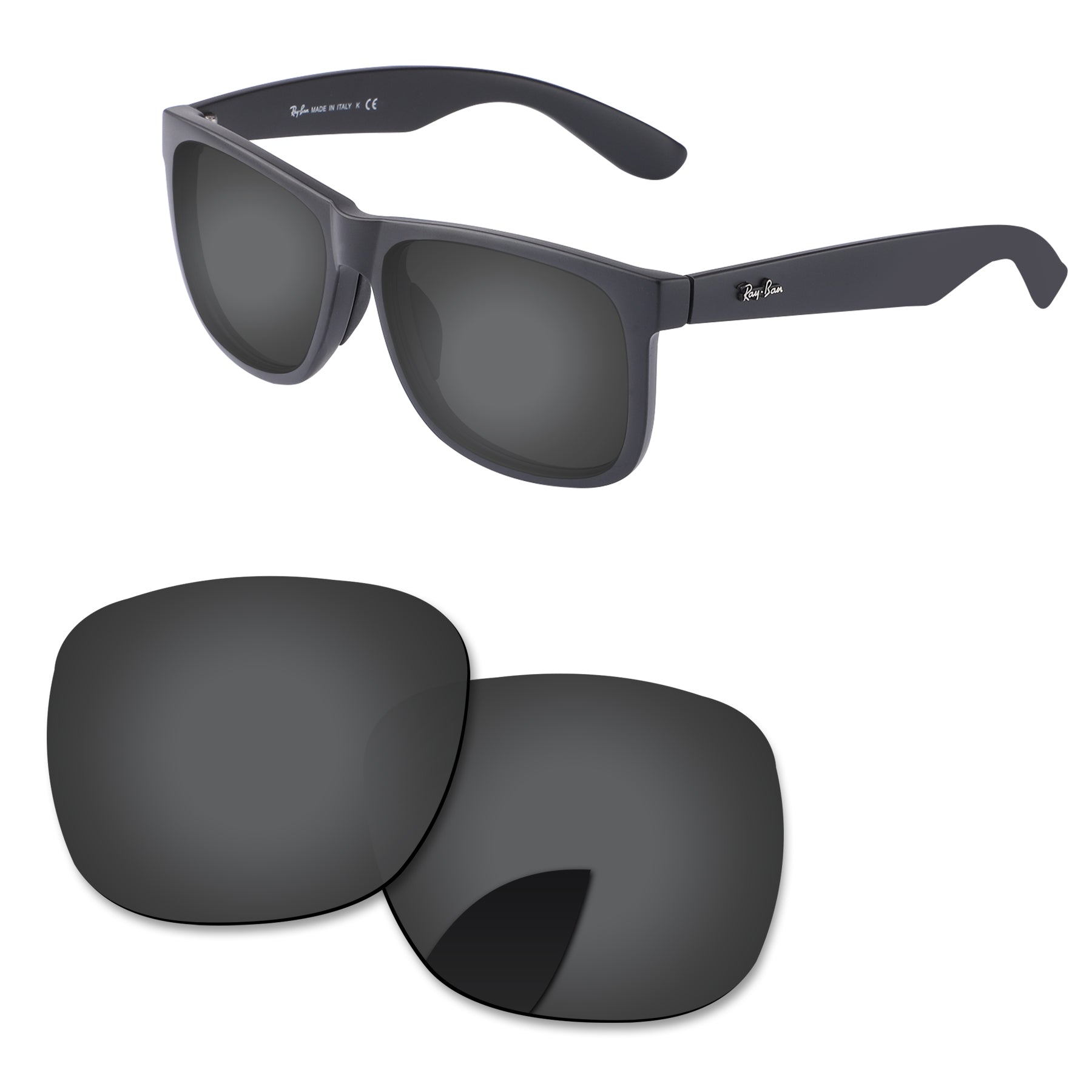 Ray-Ban Justin RB4165 54mm Replacement Lenses