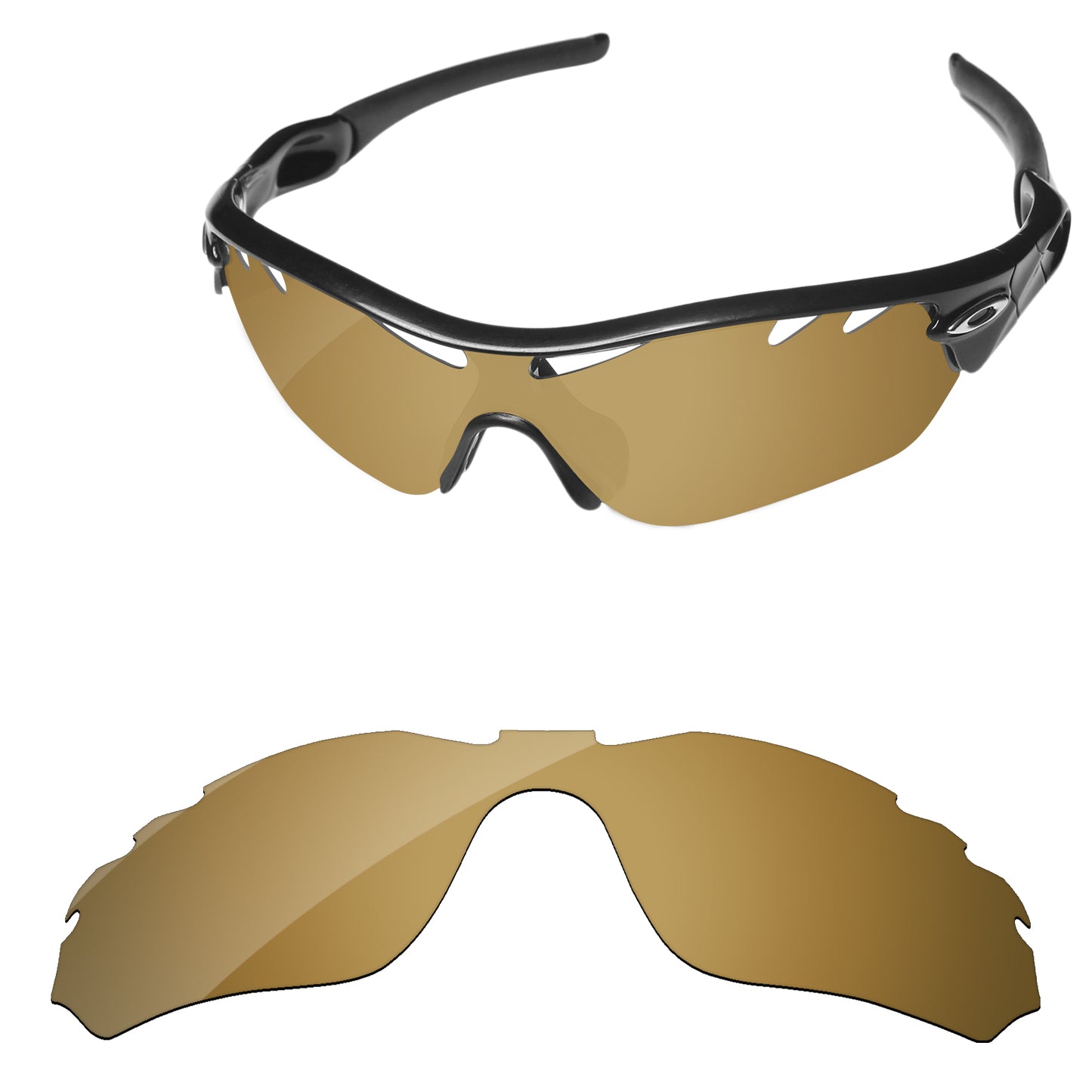 Replacement Lenses for Oakley Radar Edge Vented