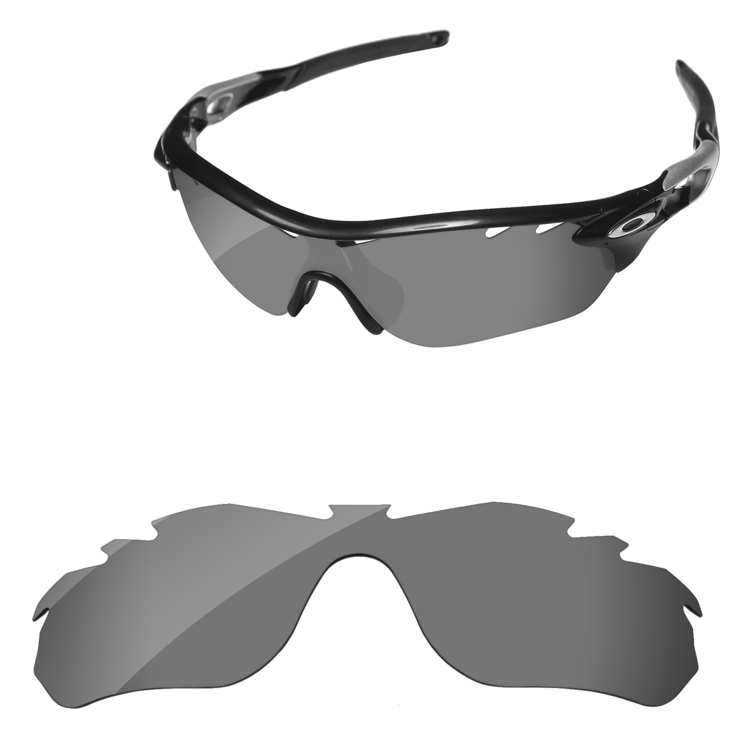 Replacement Lenses for Oakley RadarLock Edge Vented Asian Fit
