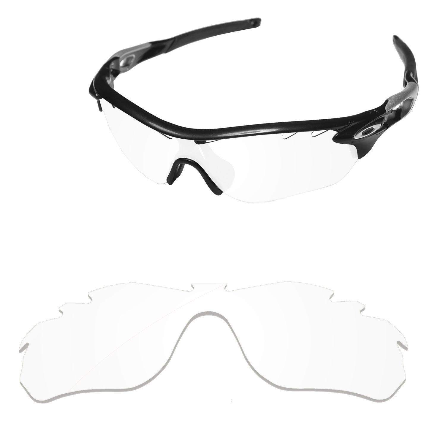 Replacement Lenses for Oakley RadarLock Edge Vented Asian Fit