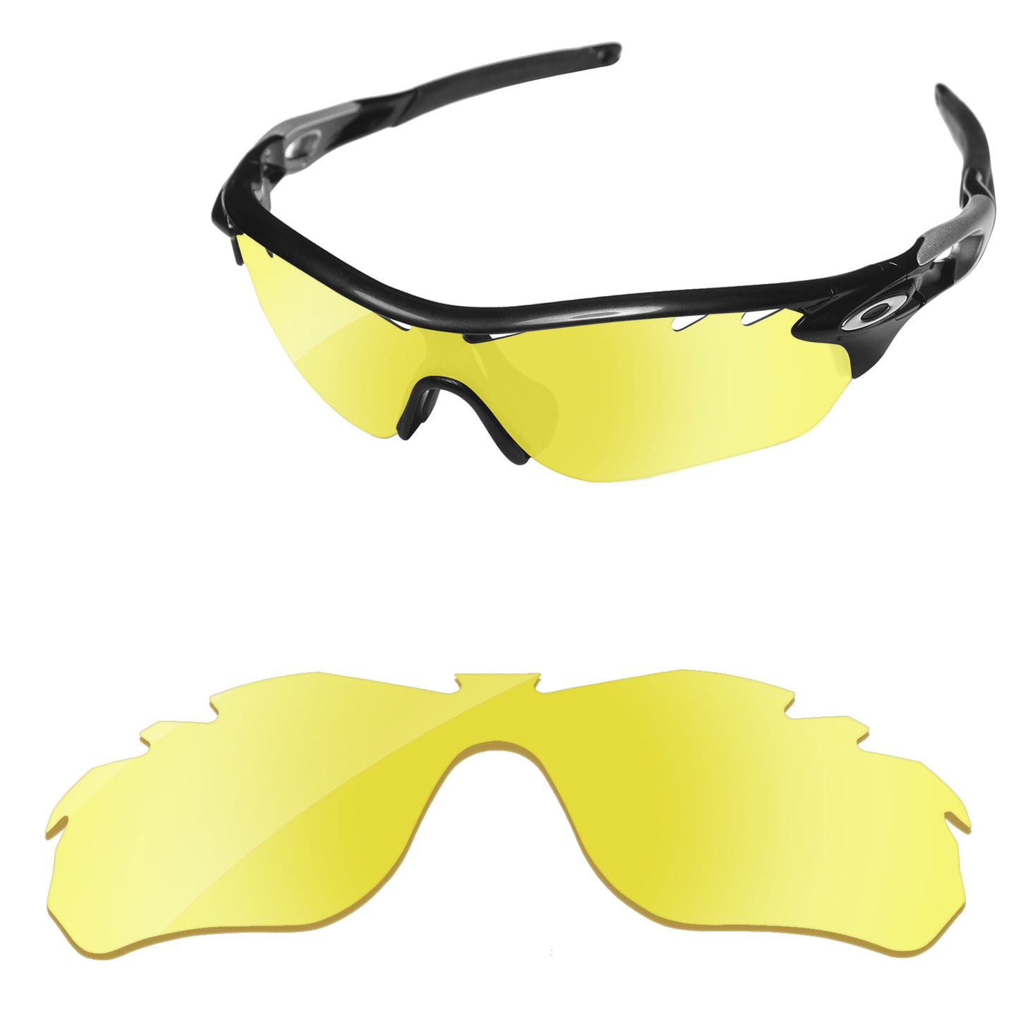 Replacement Lenses for Oakley RadarLock Edge Vented Asian Fit