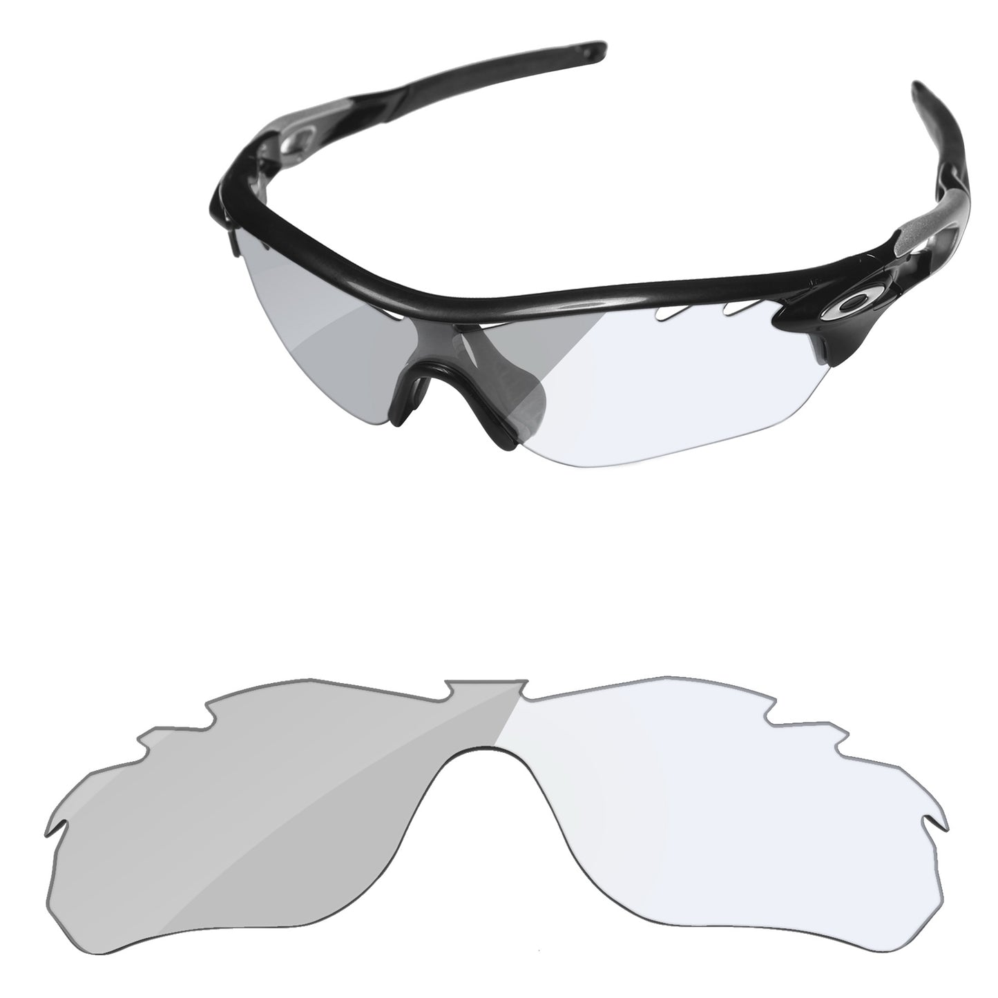 Replacement Lenses for Oakley RadarLock Edge Vented Asian Fit