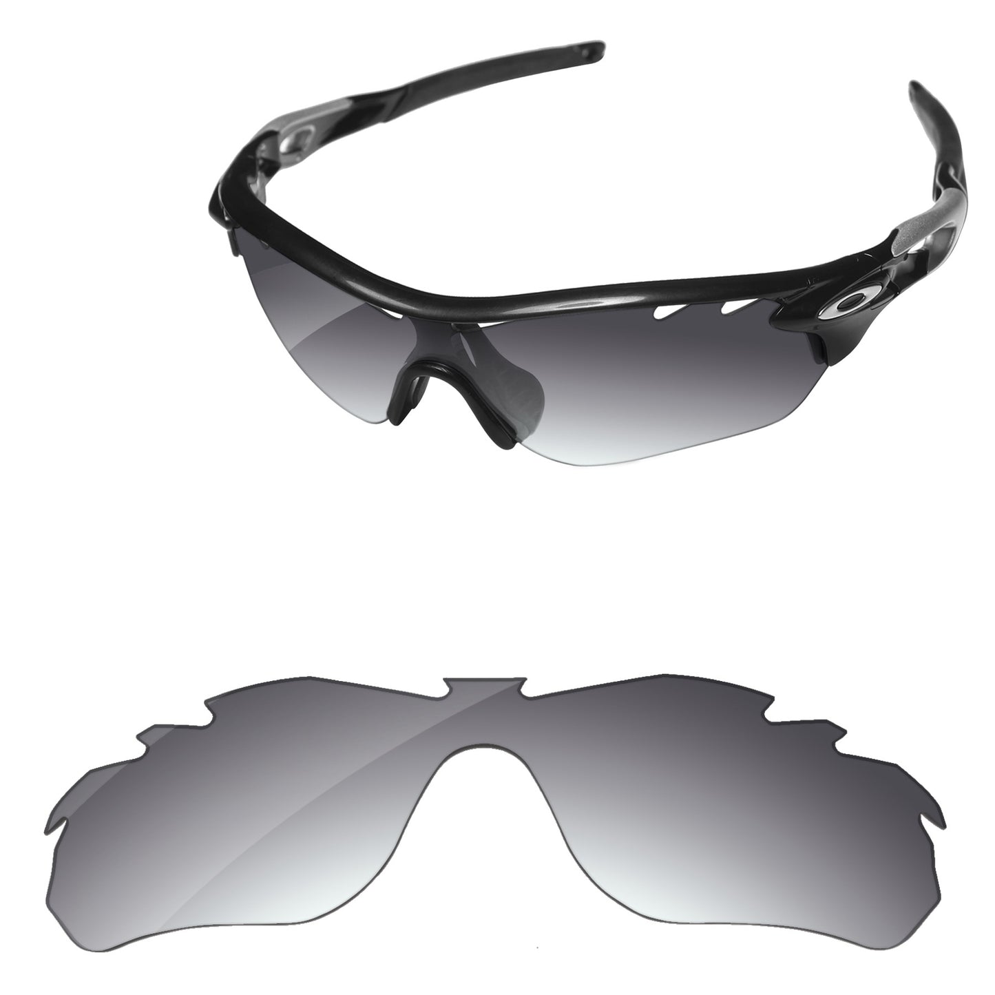 Replacement Lenses for Oakley RadarLock Edge Vented Asian Fit