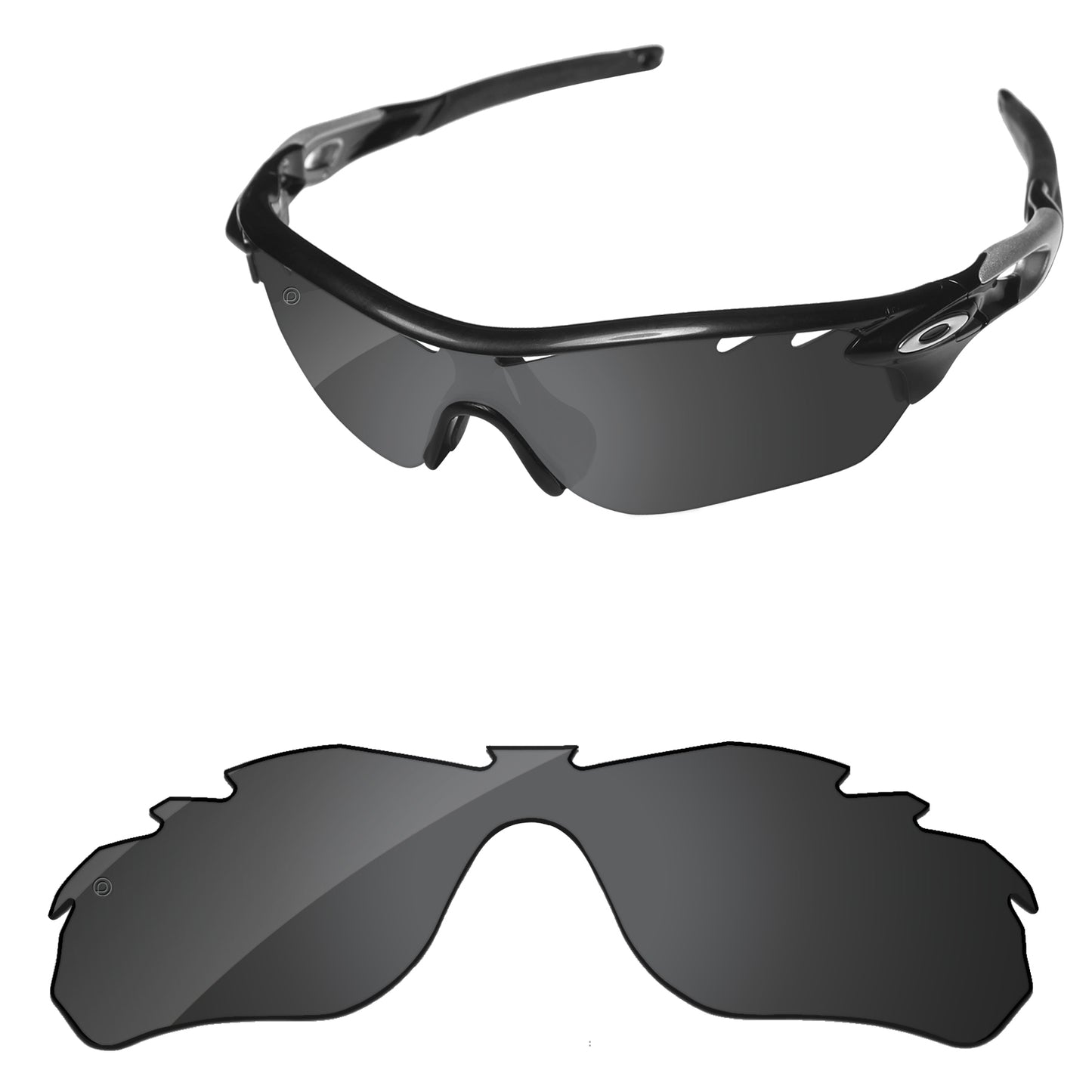 Replacement Lenses for Oakley RadarLock Edge Vented Asian Fit