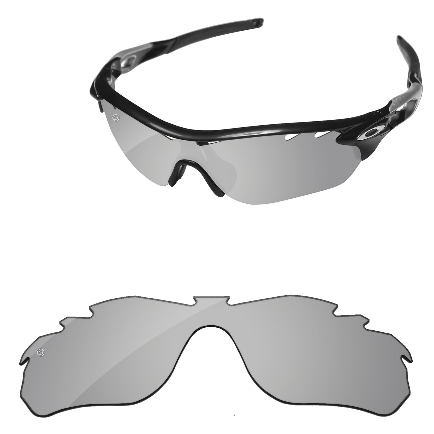 Replacement Lenses for Oakley RadarLock Edge Vented Asian Fit