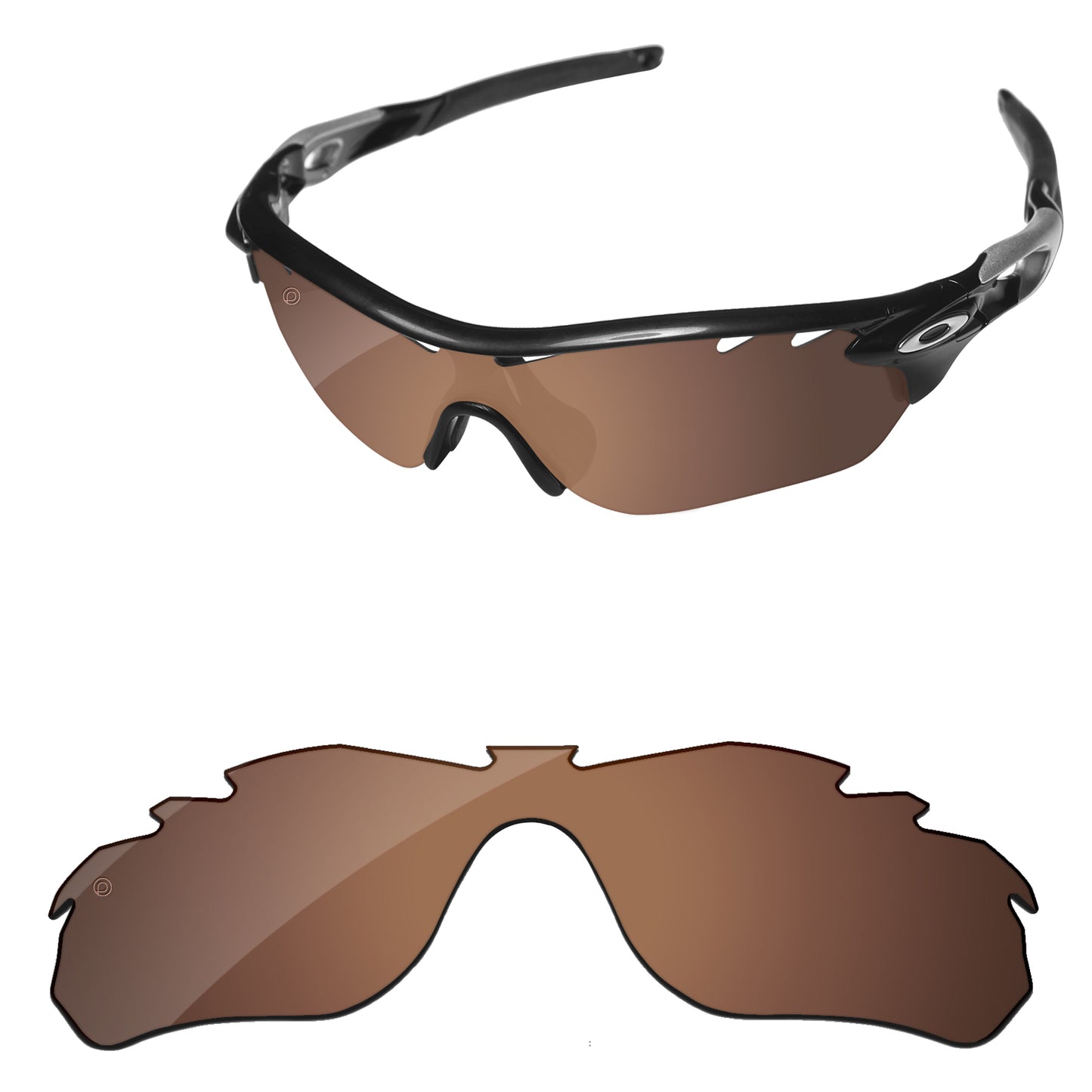 Replacement Lenses for Oakley RadarLock Edge Vented Asian Fit