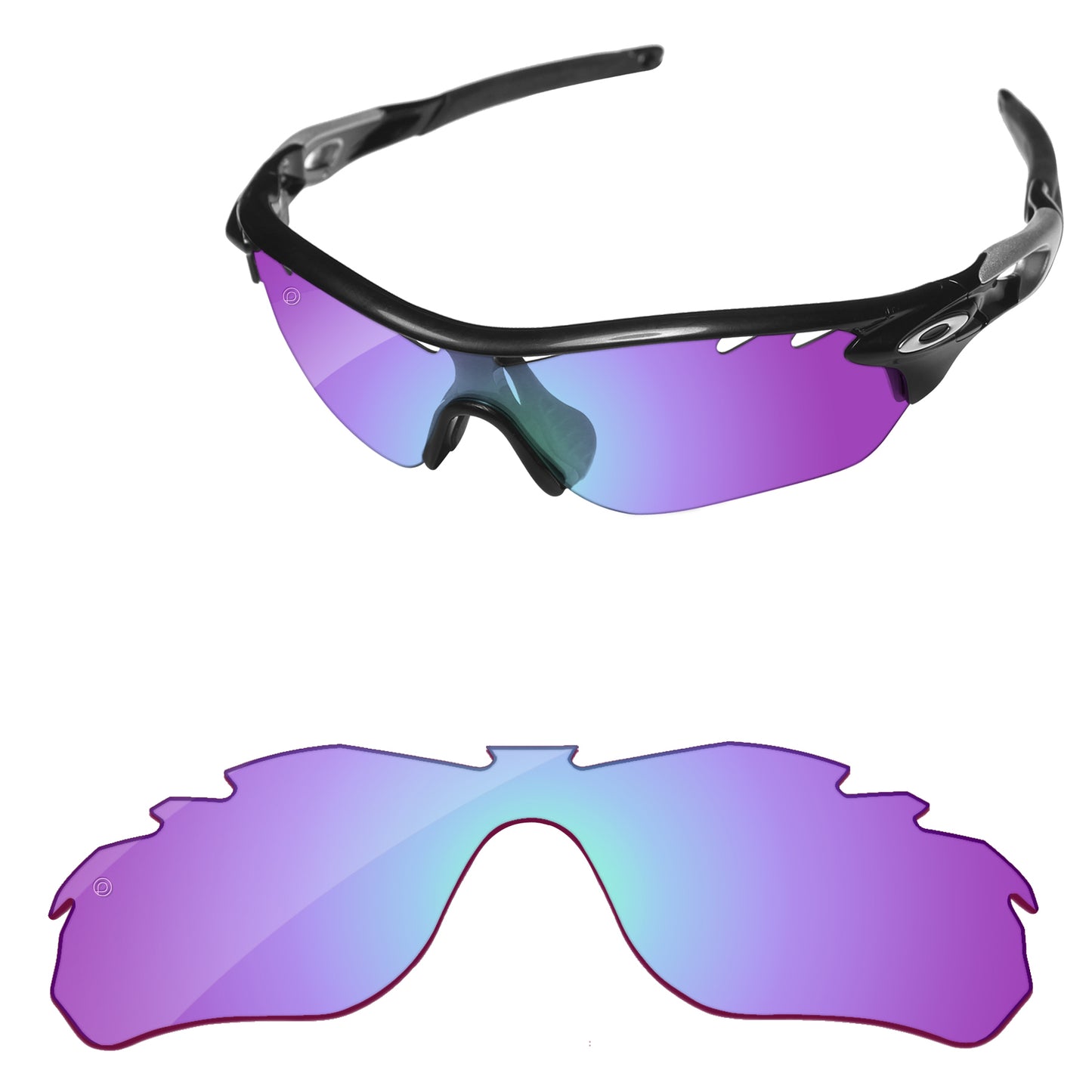 Replacement Lenses for Oakley RadarLock Edge Vented Asian Fit