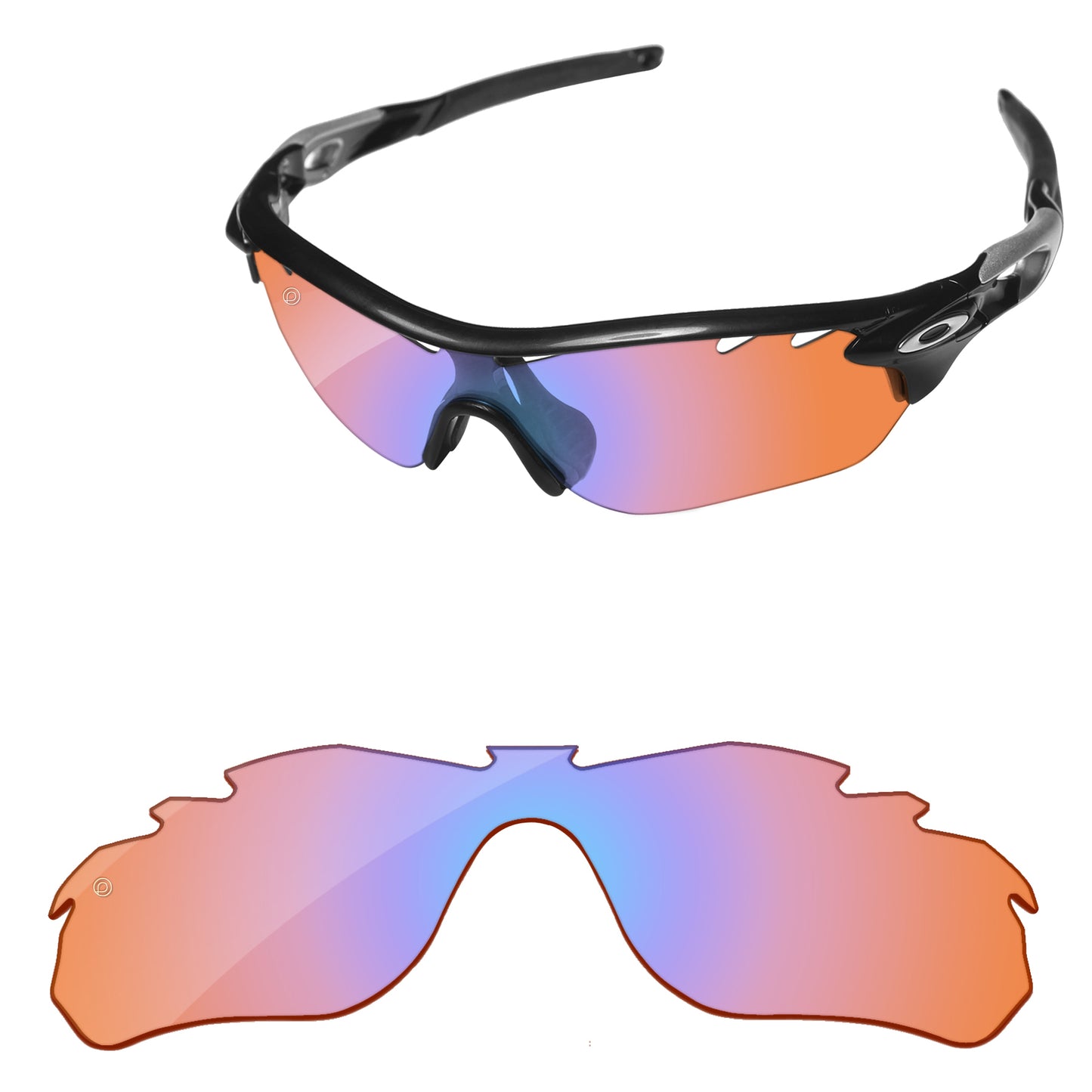 Replacement Lenses for Oakley RadarLock Edge Vented Asian Fit