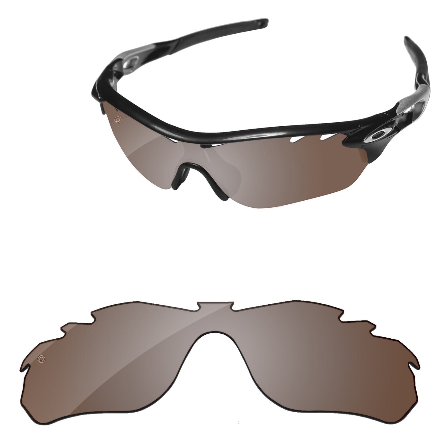 Replacement Lenses for Oakley RadarLock Edge Vented Asian Fit