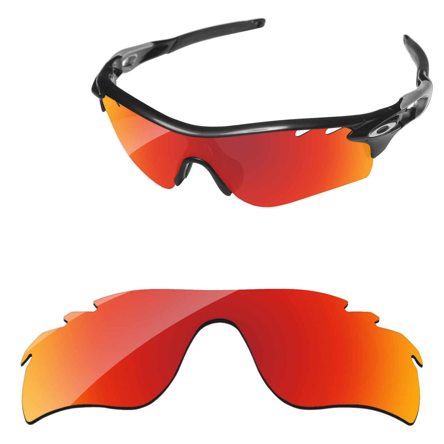 Replacement Lenses for Oakley RadarLock Path Vented Asian Fit