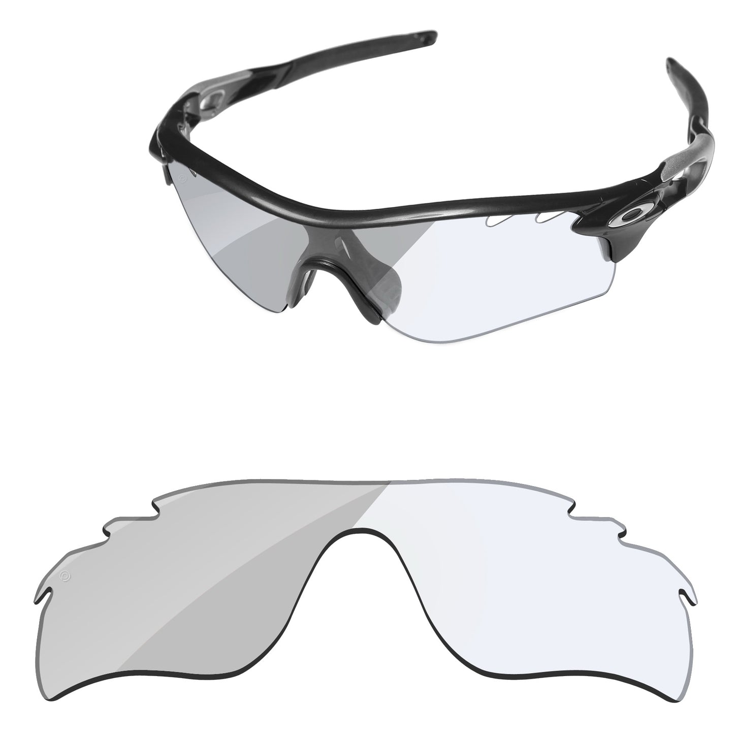 Replacement Lenses for Oakley RadarLock Path Vented Asian Fit
