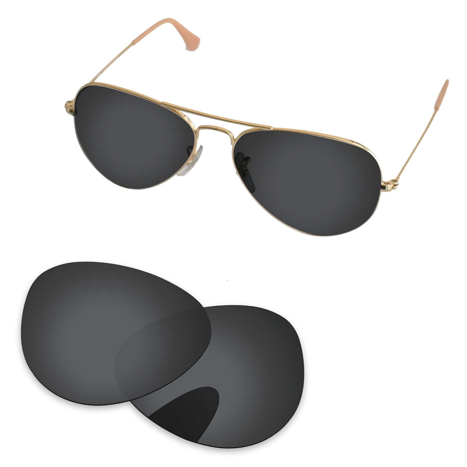 Ray-Ban Aviator RB3025 58mm Replacement Lenses