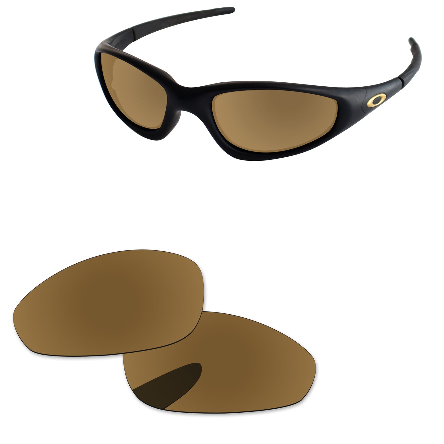 Replacement Lenses for Oakley Straight Jacket 1999