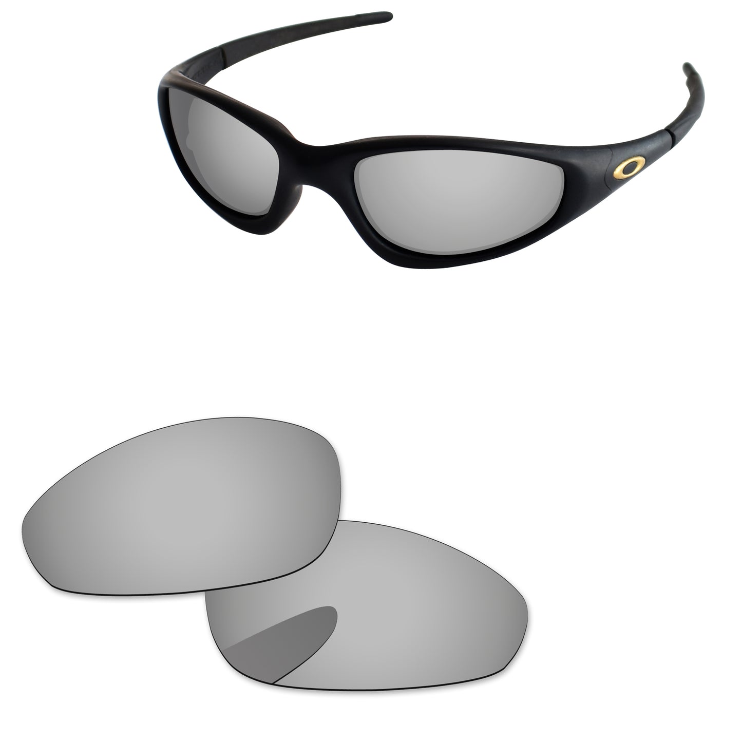 Replacement Lenses for Oakley Straight Jacket 1999