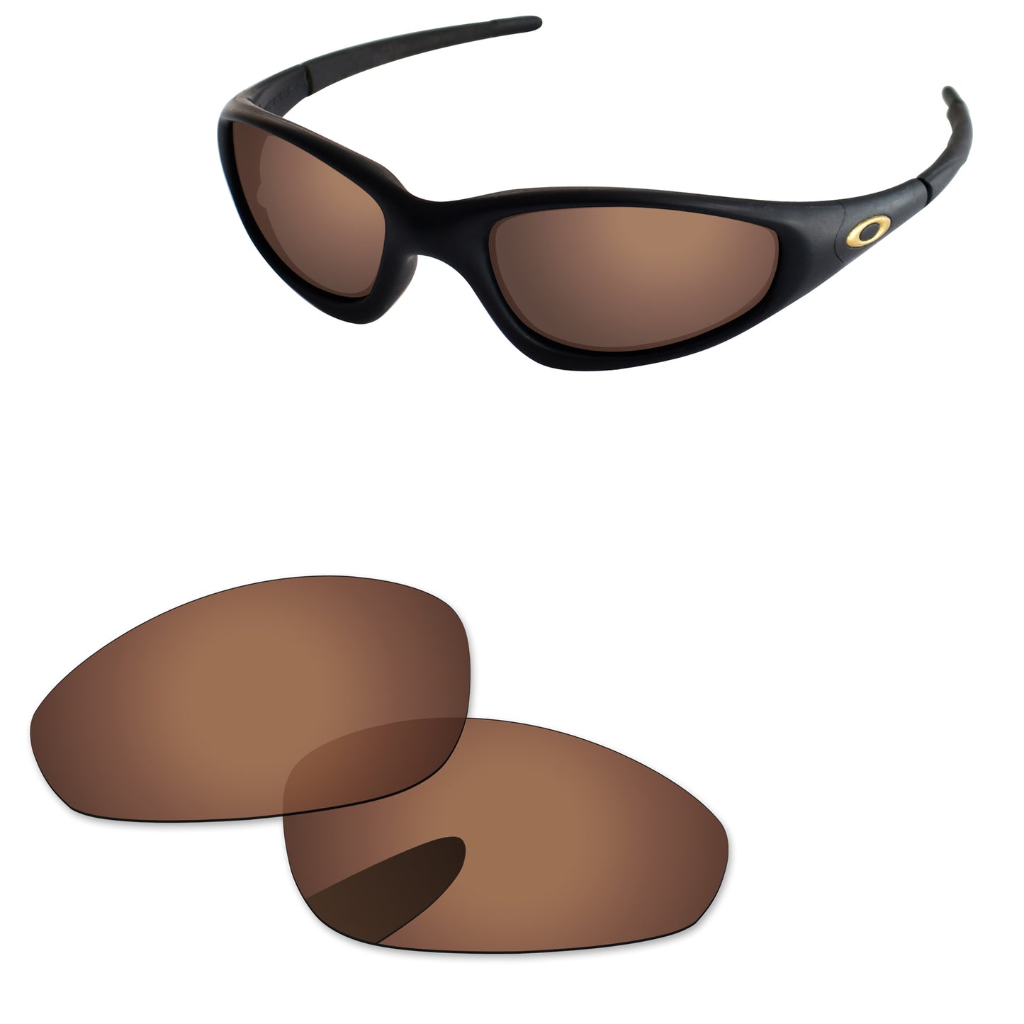 Replacement Lenses for Oakley Straight Jacket 1999