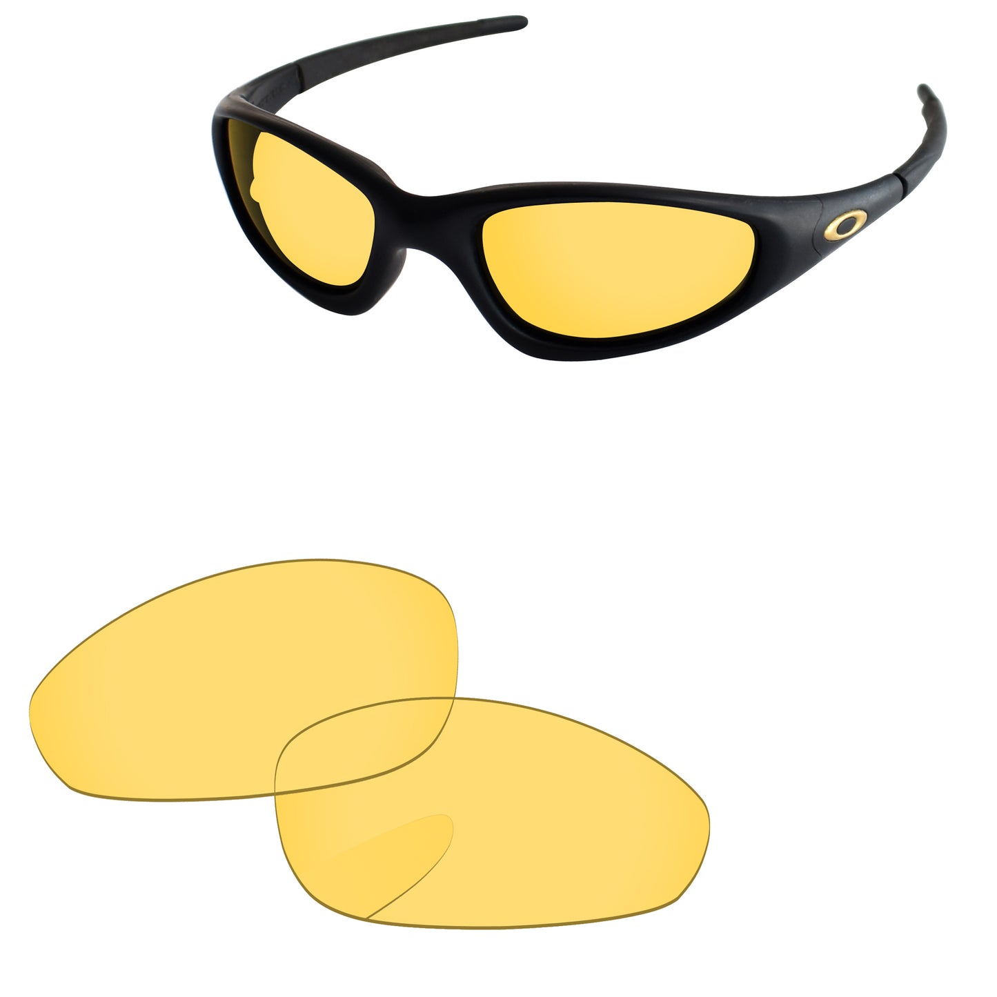 Replacement Lenses for Oakley Straight Jacket 1999