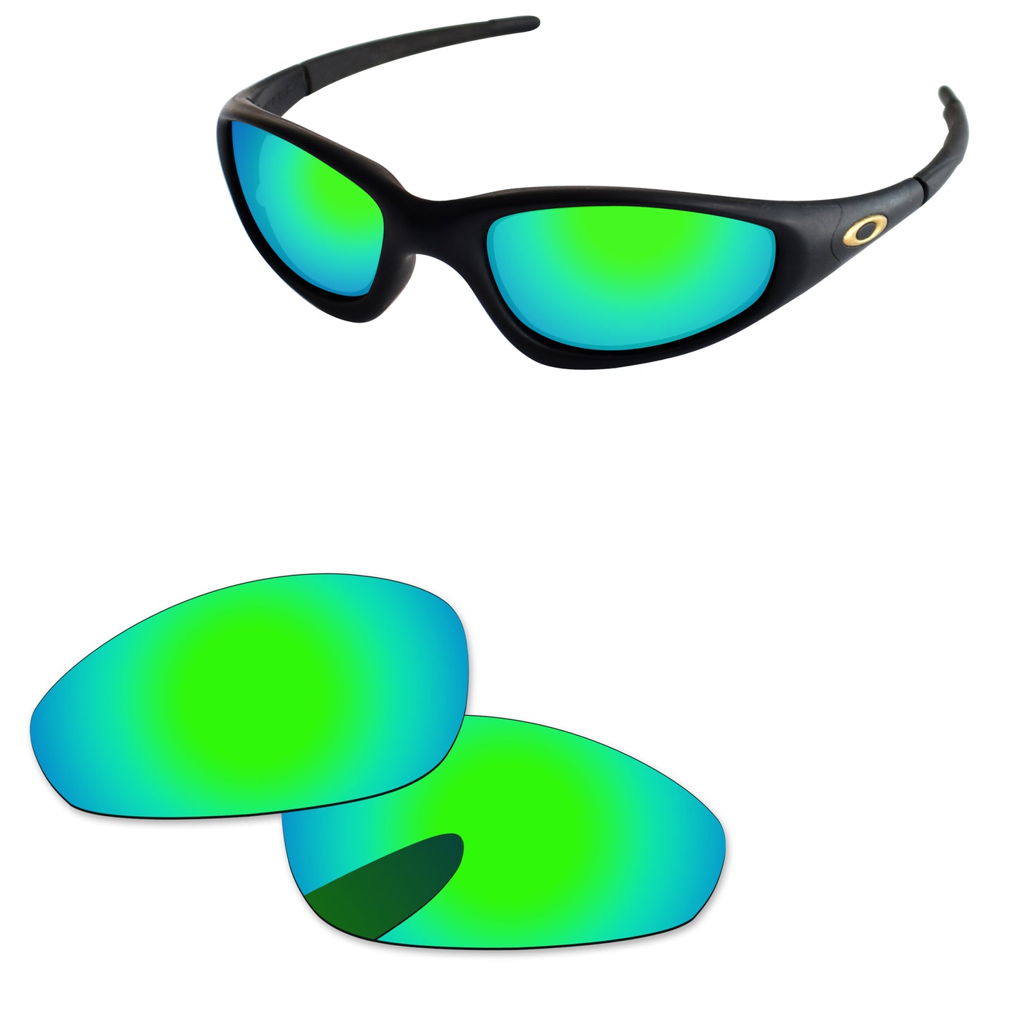 Replacement Lenses for Oakley Straight Jacket 1999