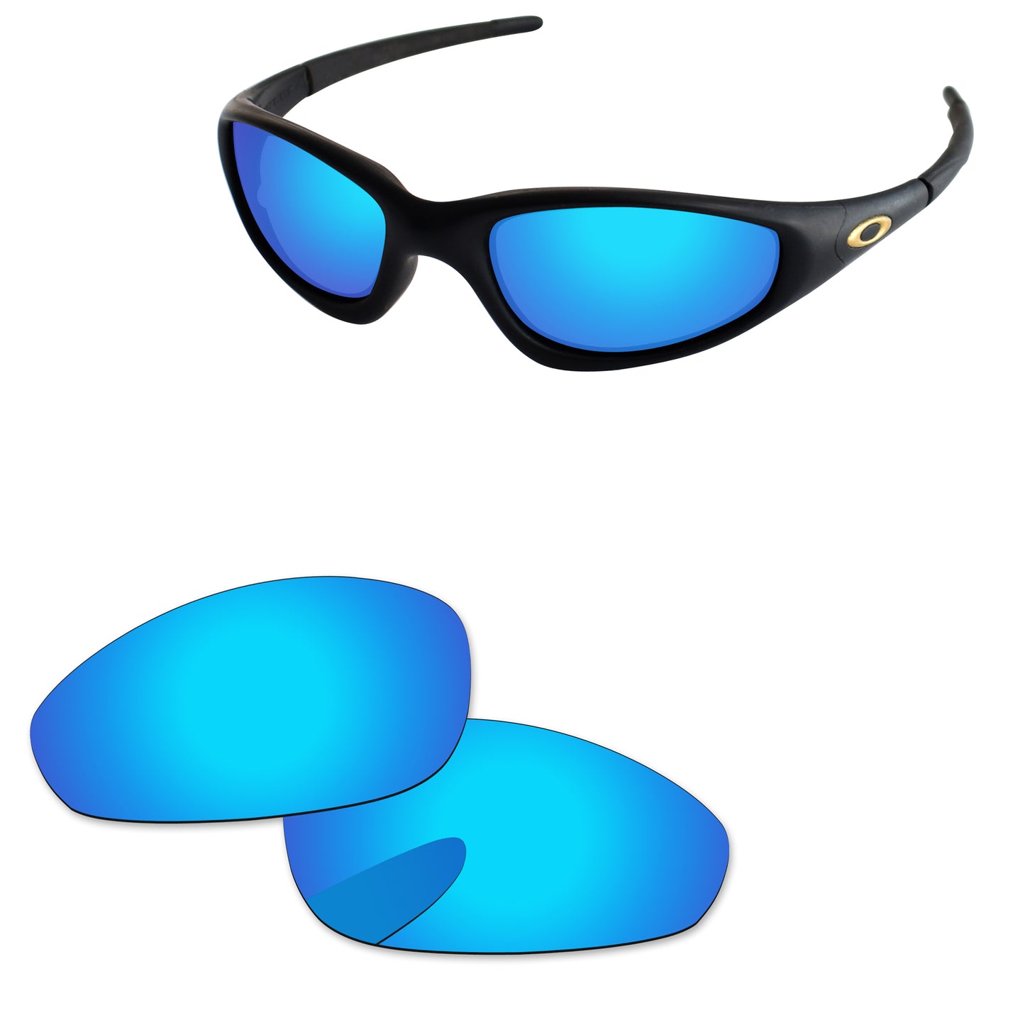Replacement Lenses for Oakley Straight Jacket 1999